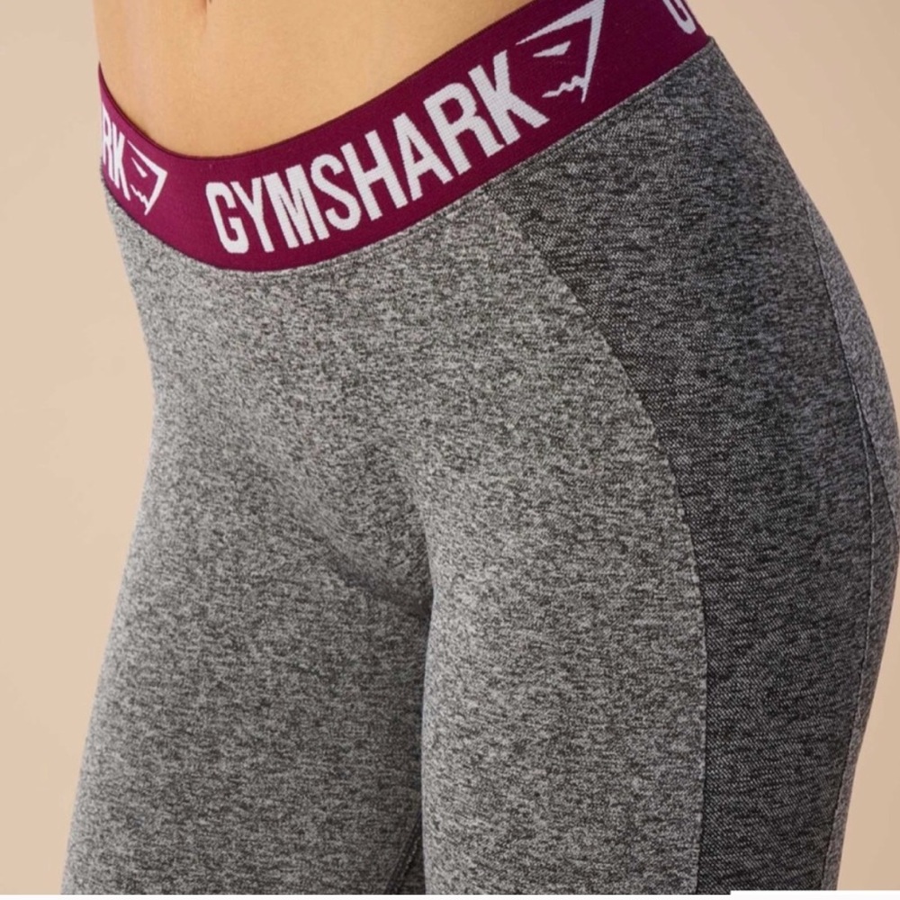 Flex legging in plum